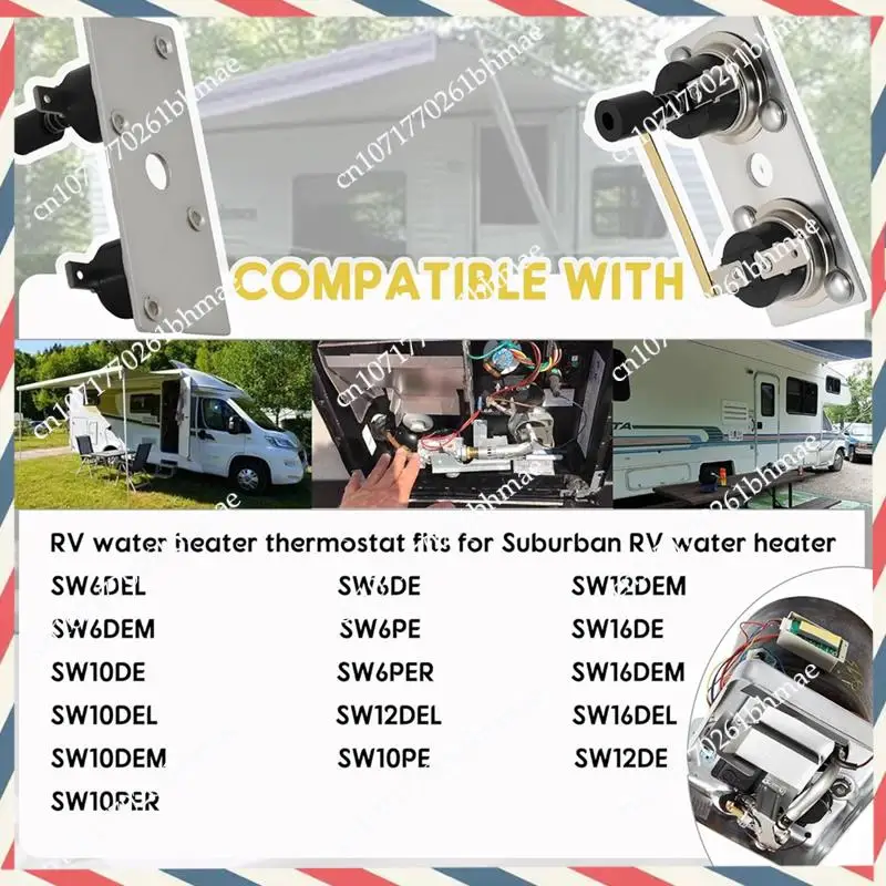 

-A21Z 2 шт. переключатель термостата 232306 совместим с деталями водонагревателя Suburban-RV 120 В, термостат водонагревателя RV