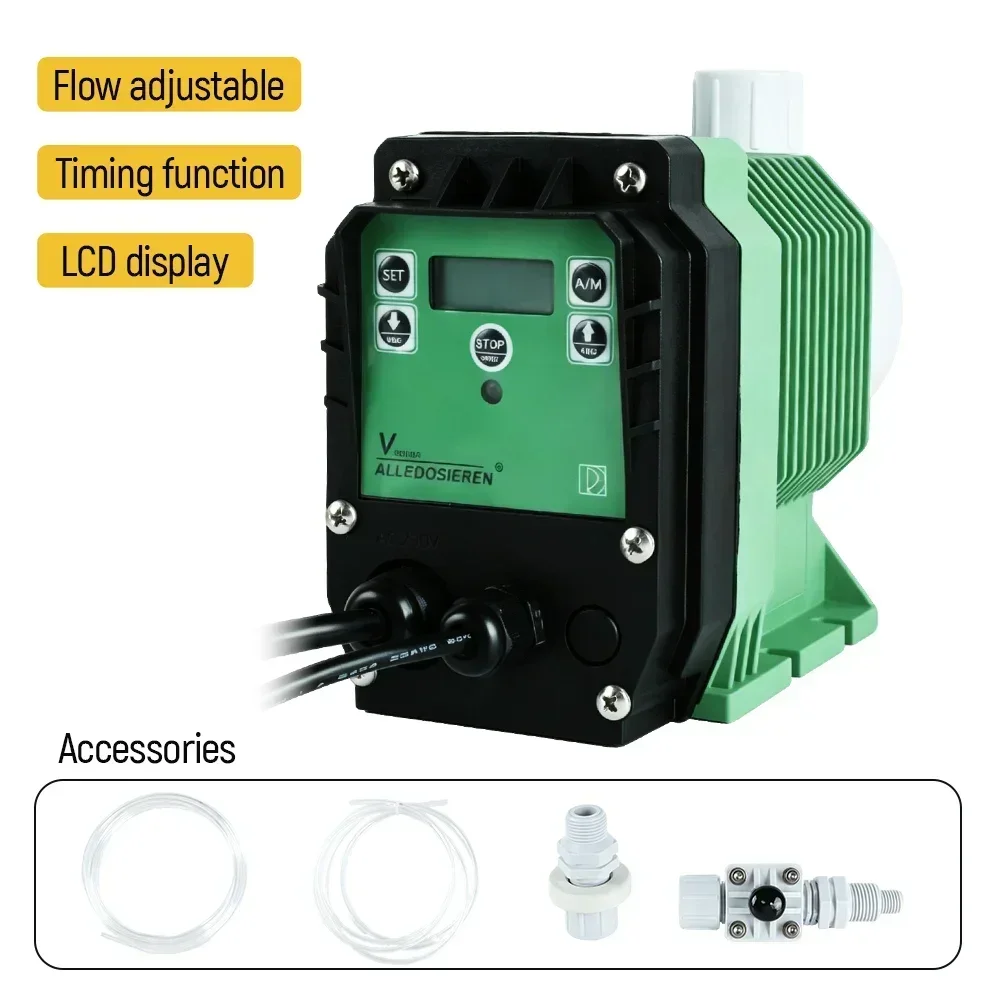 Pulse Electric Dosing Pump Adjustable Flow Chemical Injection Automatic Liquid Dosing System Water Treatment