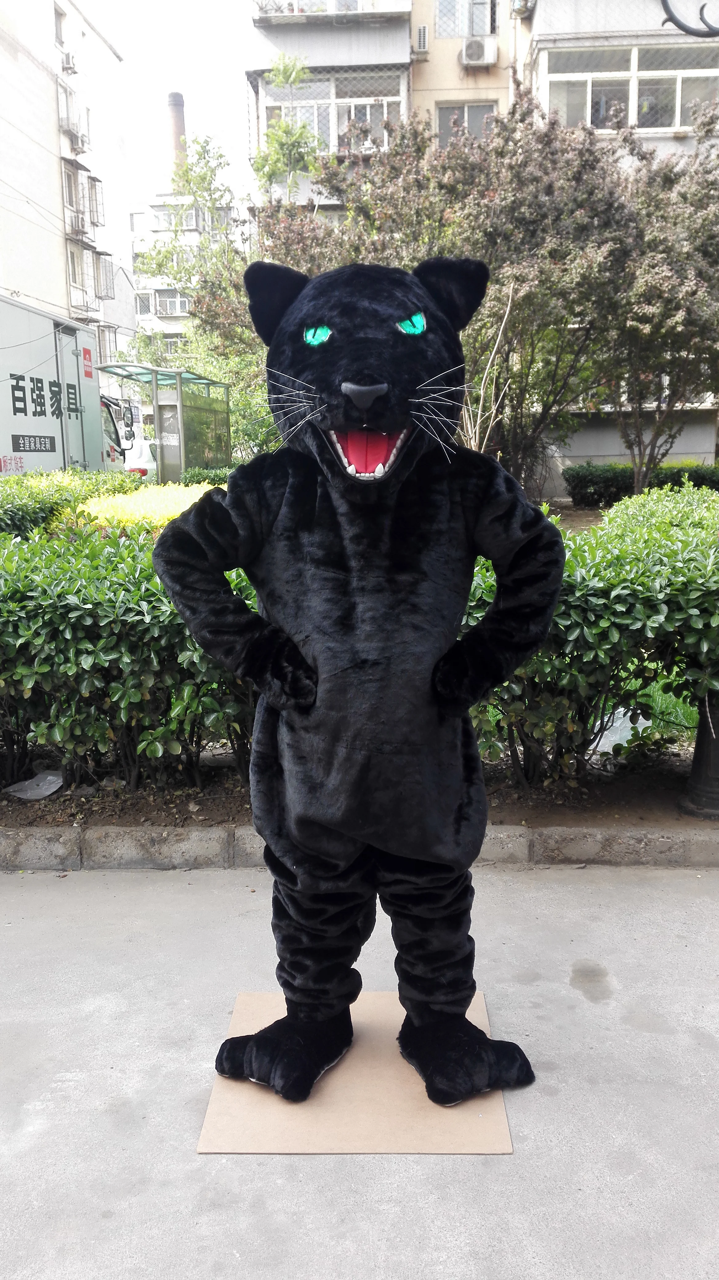 mascot black panther mascot leopard  cougar costume custom fancy costume anime cosplay kits mascotte fancy dress 41094