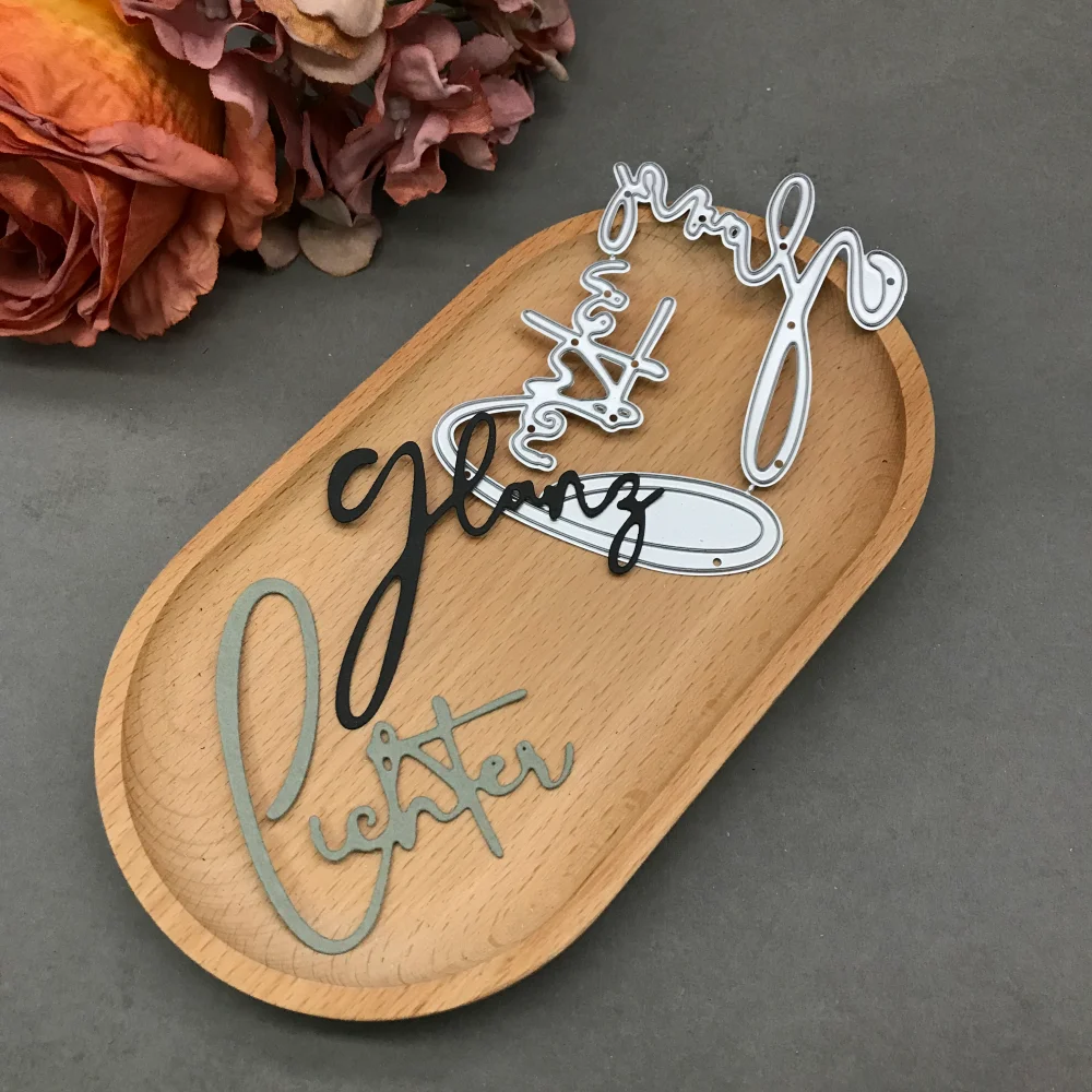 

1 шт. металлическая вырубная форма для резки, трафарет для вырезания букв, для скрапбукинга, бумажных поделок, нож для вырубки, трафареты-вырубки