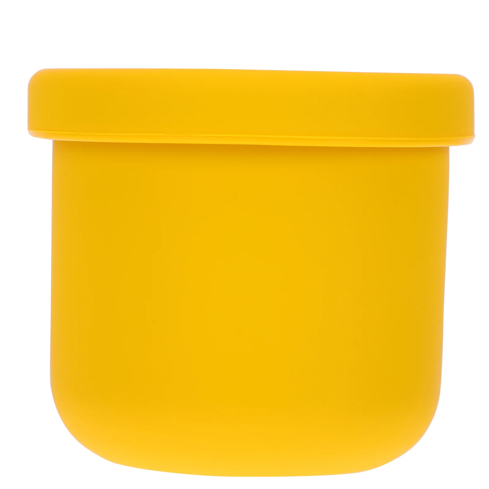 

1pc Sealed Silicone Kids Food Compartment Baby Meal With Lid Bright Color Non- Durable Easy Clean Kids Breakfast Bowl