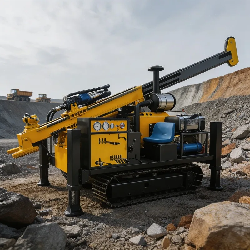 Remote Geological Prospecting Portable Crawler Full Hydraulic Diamond Core Drilling Rig for Core Recovery Customized