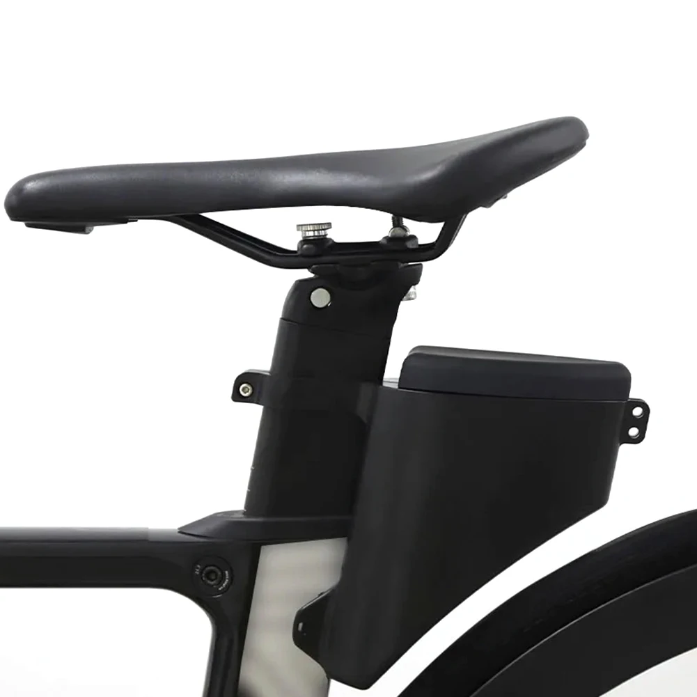 Bike Teardrop Seatpost Bag Waterproof Bike Seatpost Torpedo Saddle Bag Large Capacity Cycling Storage Bag for Outdoor Sports