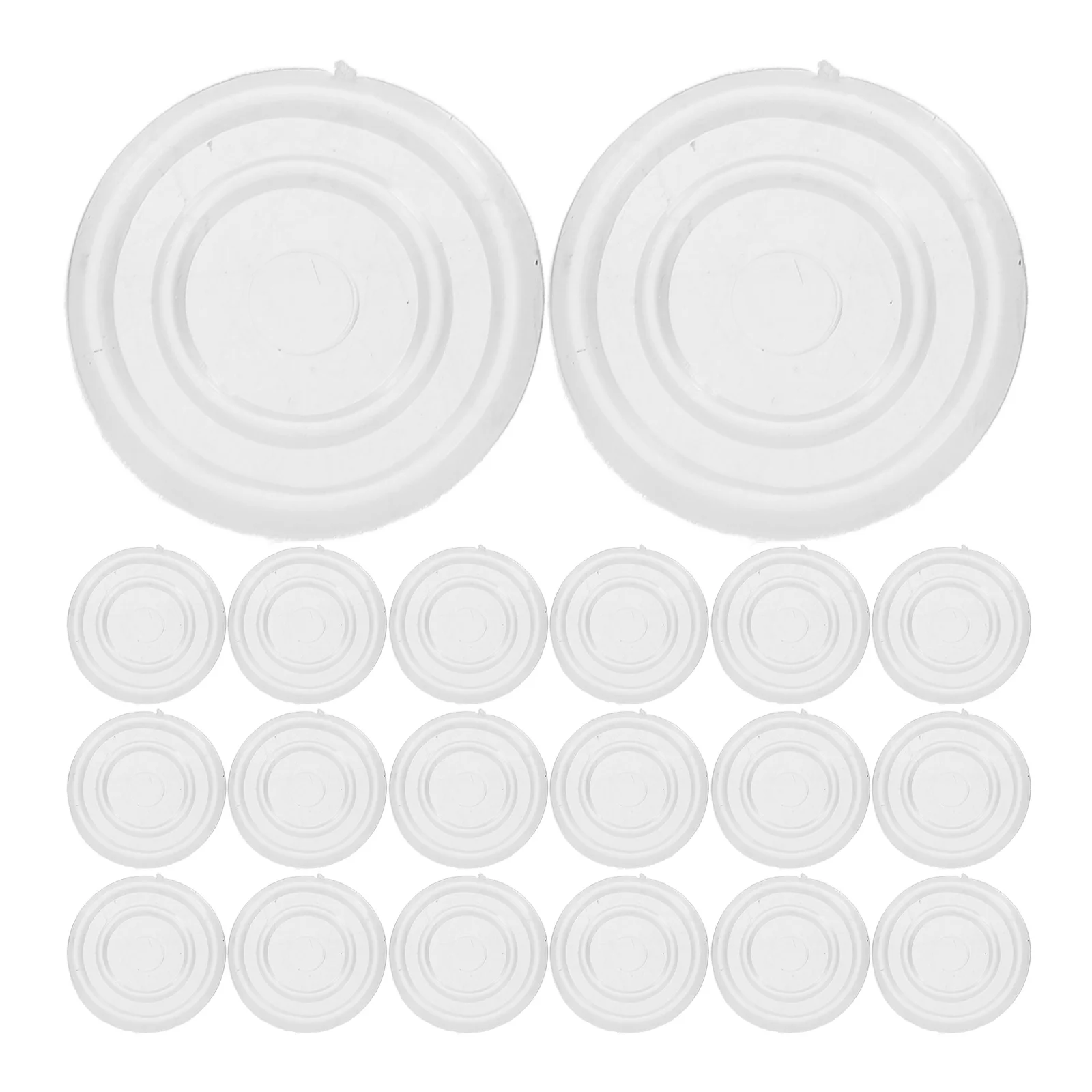 

100Pcs Furniture Anti-Skid Pads Wear-Resistant Chair Feet Protectors Furniture Cups for Carpet Floor Protectors Household