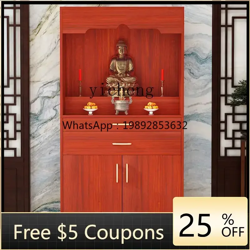 

GX Buddha Statue for Table God of Wealth Cabinet Home Buddha Shrine Worship Guanyin Bodhisattva