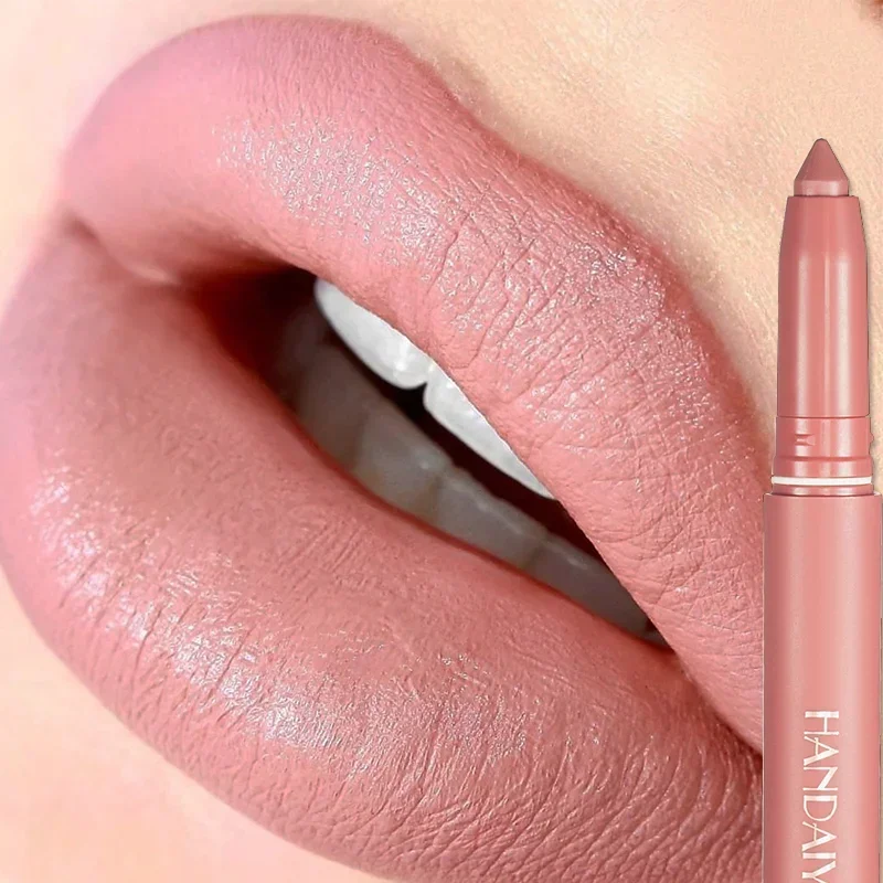 6 farben Samt Matte Lippen Liner Bleistift Nude Dark Red Sexy Lippenstift Wasserdicht Lang Anhaltende Farbe Rendering Lippen Schönheit Kosmetische