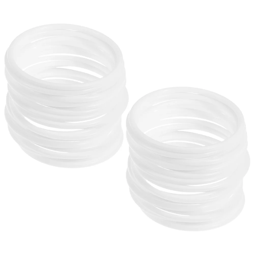 30 Pcs Pink Decor Dream Catcher Accessories Plastic Hoops for Crafts Macrame Wall