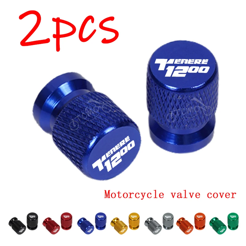 

For Yamaha Super Tenere Tenere1200 Tenere 1200 XT1200Z Accessories Motorcycle CNC Aluminum Tire Valve Air Port Stem Cover Caps