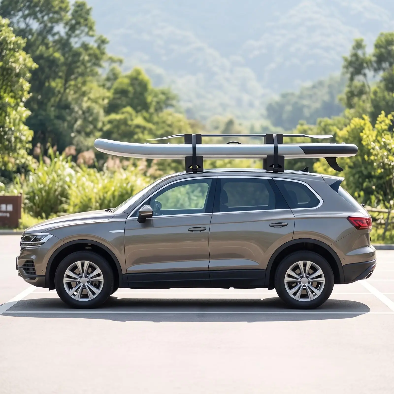 Foam Roof Rack Pads for Car Crossbars Soft Surfboard Carrier Cushion Block for Paddle Boards Inflatable Water Gear Protection