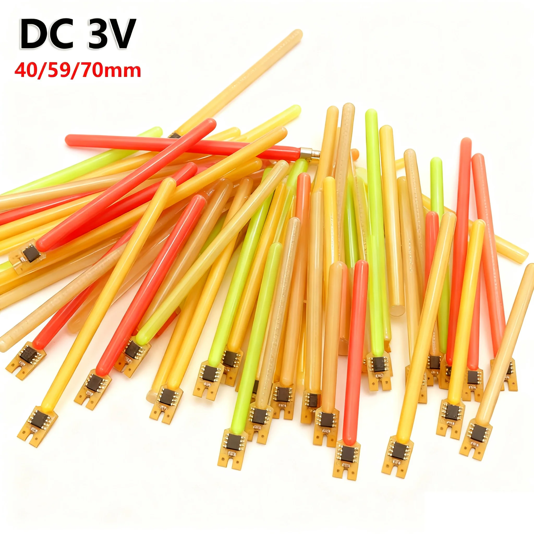 LED Cob Meteorschauer Fließendes Wasser Lampe 40/59/70 MM LED Filament 2200 K 2700 K 6500 K Blau Rot Grün Dioden Teile Licht Zubehör