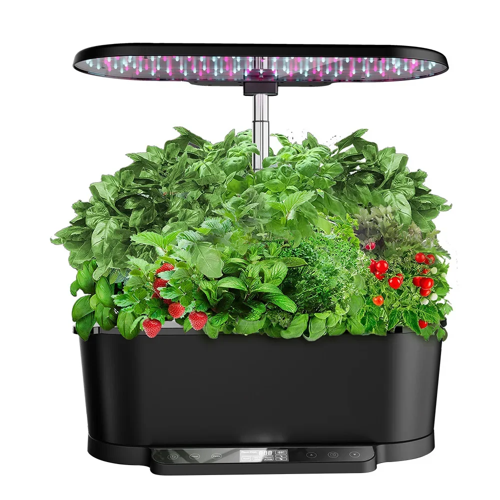 

Mini Smart Garden Planter Balcony Flowerpot Indoor Growing Light Intelligent Hydroponic Systems