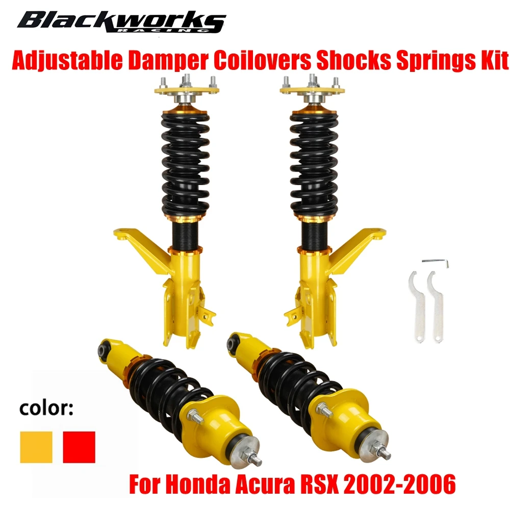 Adjustable Damper Coilovers Shock Absorber Kit For Honda Acura RSX 2002-2006 Coilover Lowering Suspension Shocks Struts