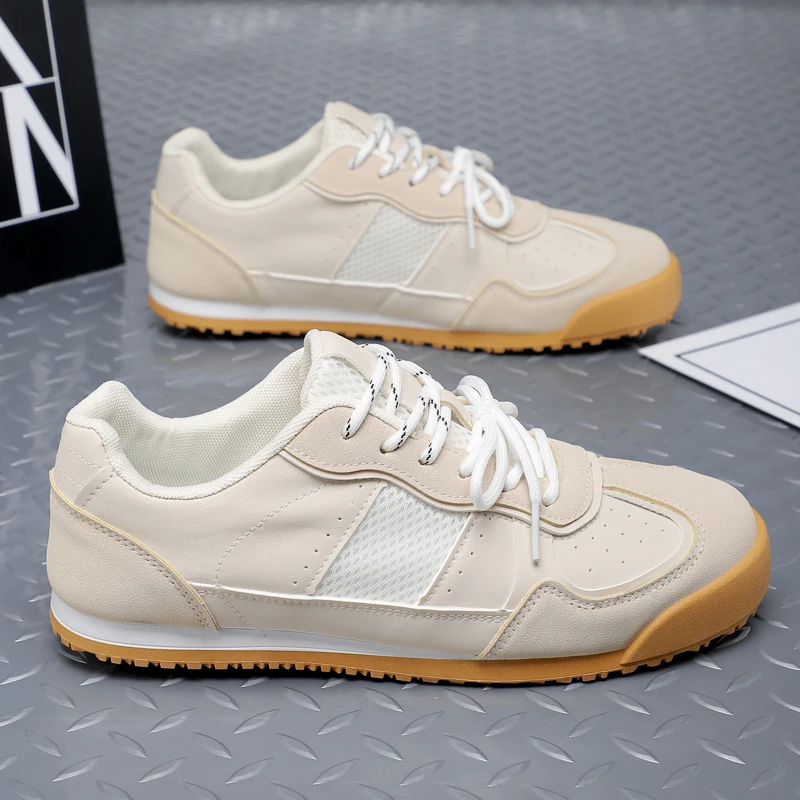 

Men's Shoes Breathable All-match Mesh Shoes Casual Sports Trendy Shoes Men's All-match Wear-resistant Running Shoes for Men