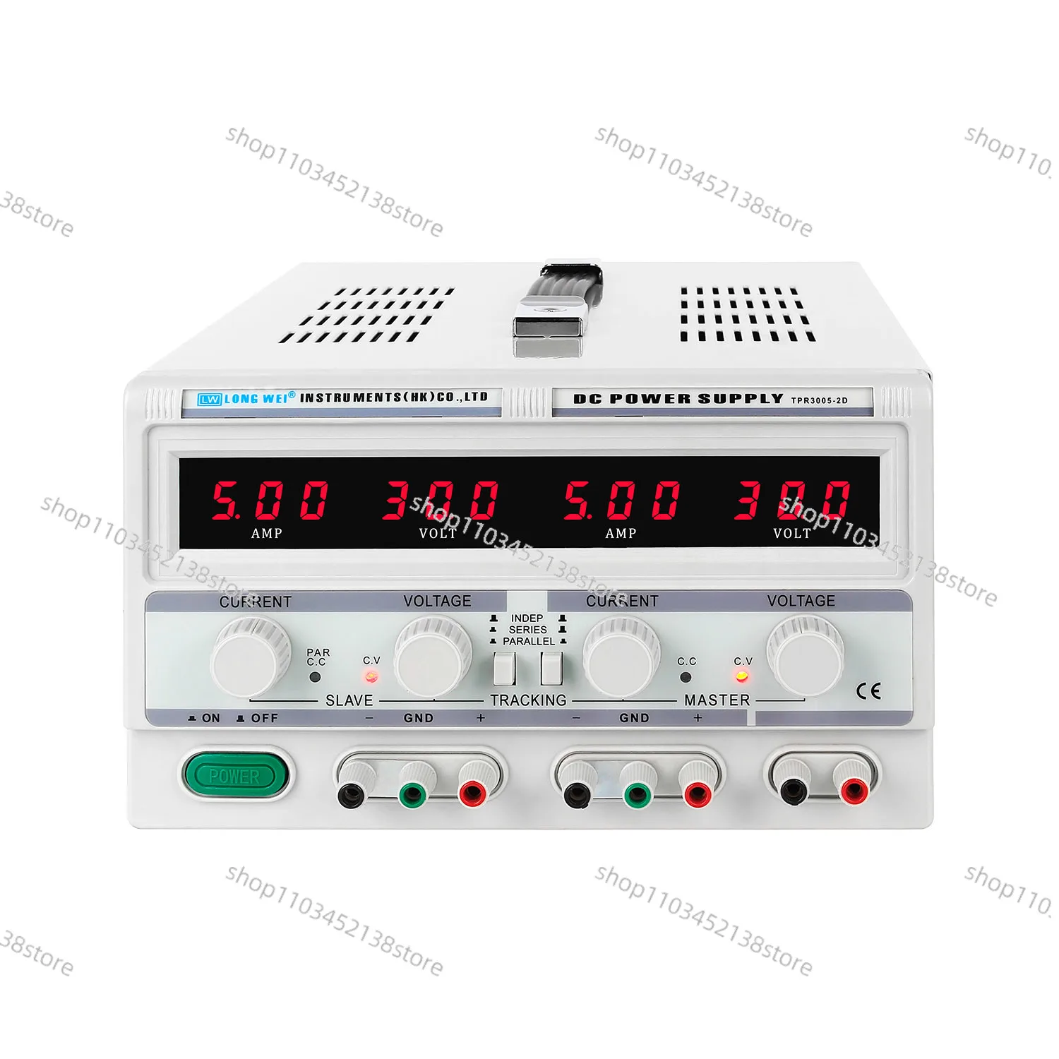 TPR-3005-2D 30V 5A DC Regulated Power Supply Adjustable Switch DC Benchtop Function Power Supply LED Display