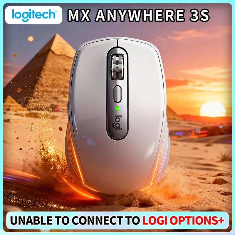 

Durable MX Anywhere 3S - 8K DPI, Hyper-Scroll, 3-Device Sync, Ideal for Book Exhibition Office & Travel Work Task