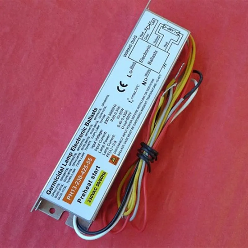 

UV lamp ballast PH13-230-425-55 10-55W for water treatment UV lamps
