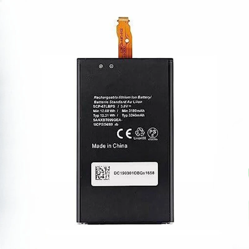 

Сменный аккумулятор SCP-67LBPS для Kyocera Duraforce Pro E6810 E6820 E6830 E6833