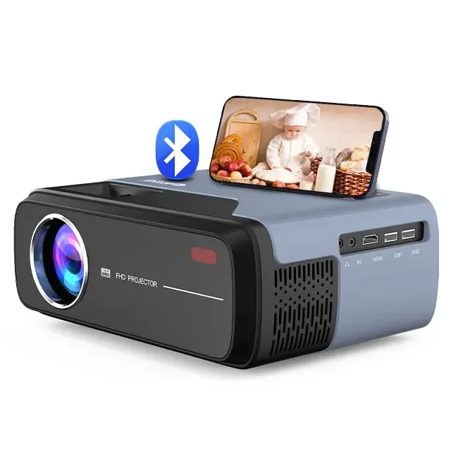 

ПроекторМубильный ЖК-проектор с Bluetooth-проекторами и динамиком