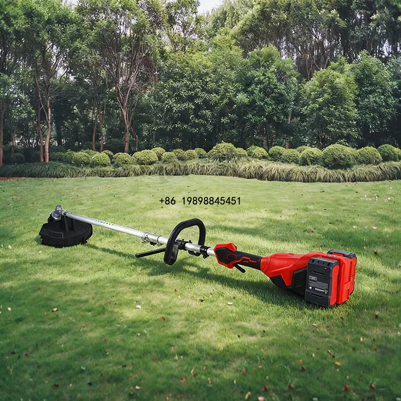 Professional 40V Newtop Grass Trimmer Cordless Lithium Brushless Battery Dual Safety Lock Brush Cutter for Landscaping
