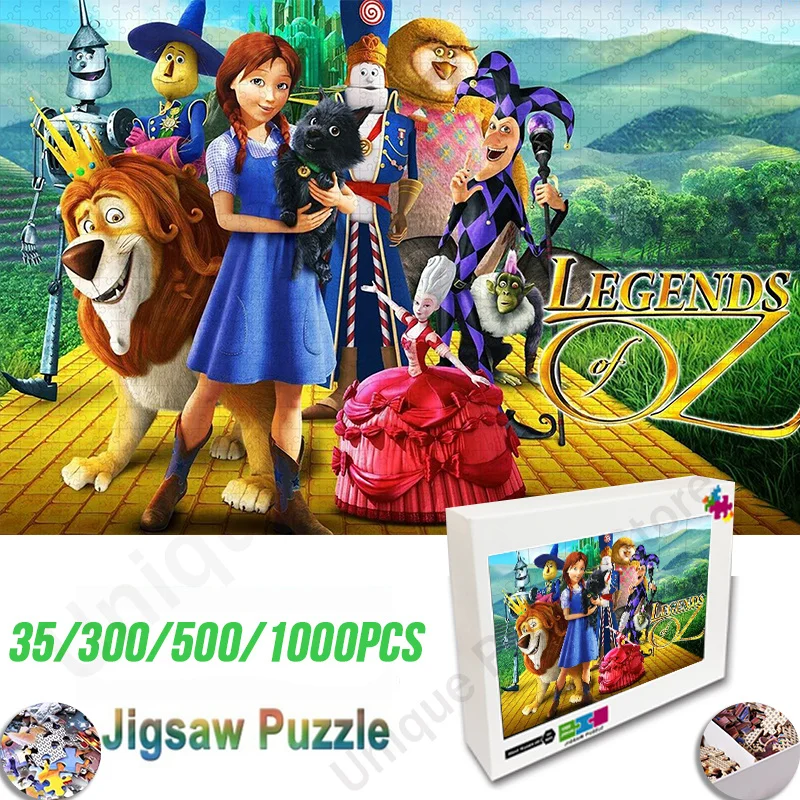 

Disney Anime The Wizard of Oz Puzzle Jigsaw Puzzles for Kids & Adluts Educational Toys Funny Puzzle with Box Home Decoration