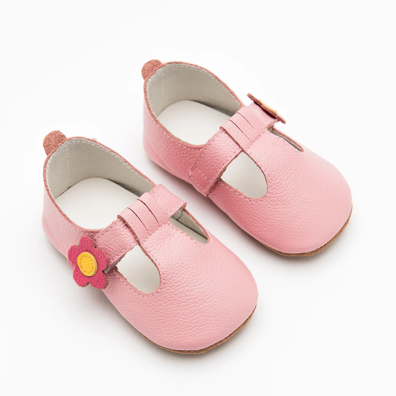 Baby Girl Shoes Sandals Toddler Casual Ergonomic Leather Shoes Newborn Infant Barefoot Shoes Baby Sapato Loafers Kid Items stuff