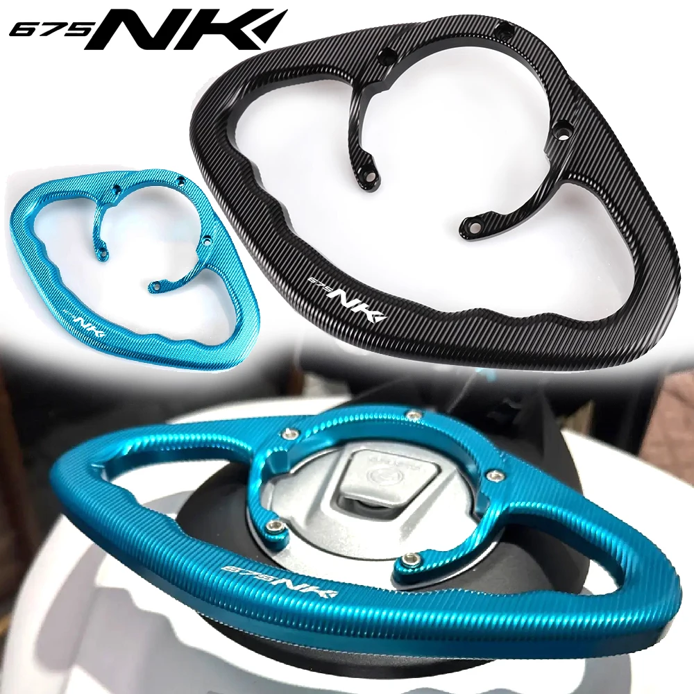

For Spring Breeze 675NK CF 675 NK CNC Motorcycle Passenger Handgrips Hand Grip Tank Grab Bar Handles Armrest
