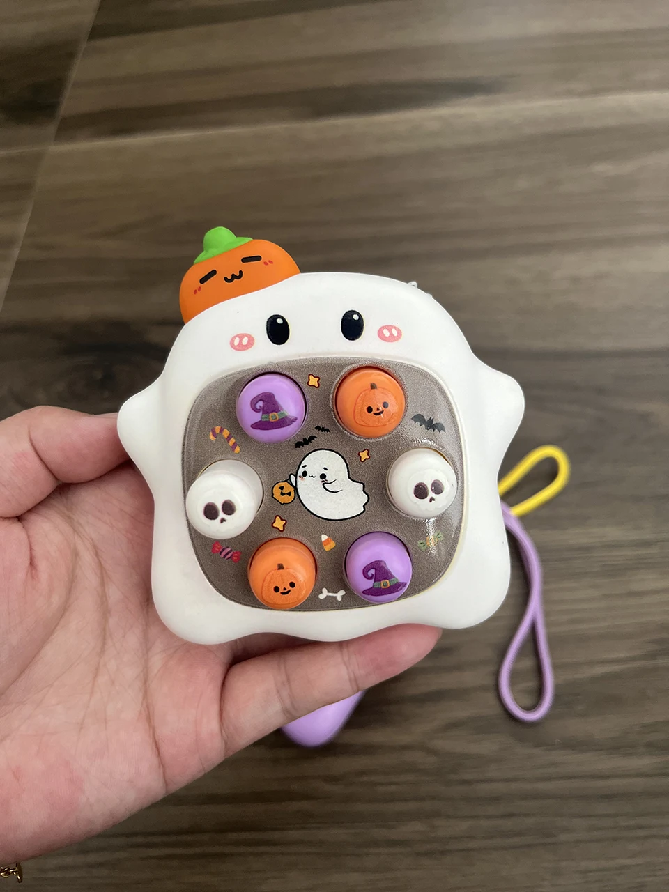 One Piece Mini Whack a Mole Game Console Baby Early Education Puzzle 0-3 Yea Old Baby Boy Girl Finger Press Fidget Toys Baby