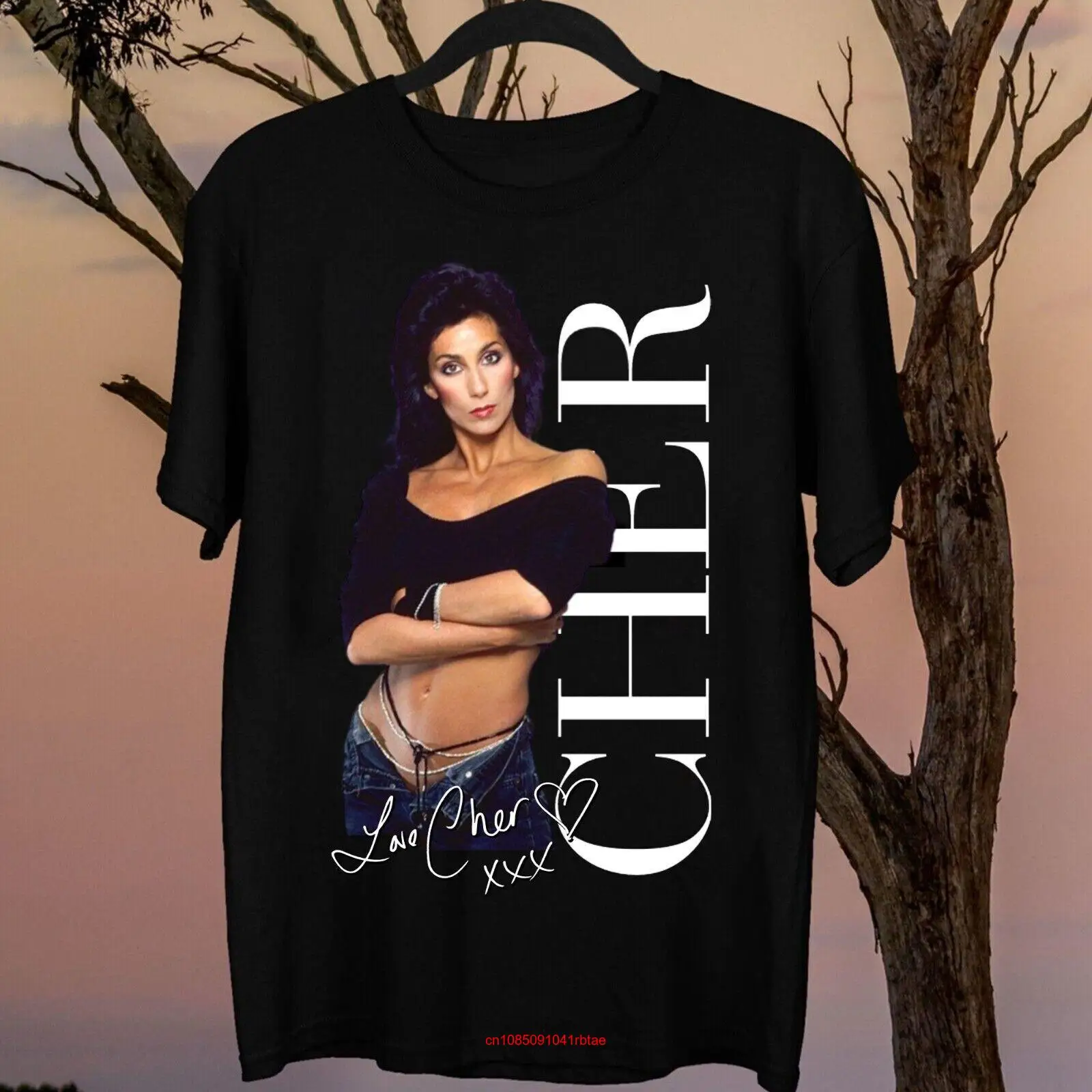 Cher Signature T Shirt For Fans Men All Size long or short sleeves