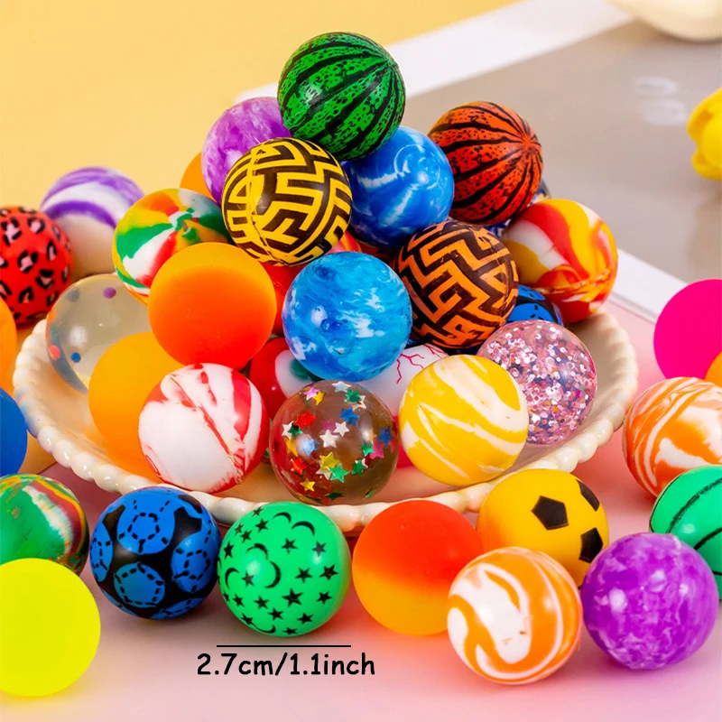 Jouet De Balle En Caoutchouc, Petites Balles Rebondissantes Balle, balle retour