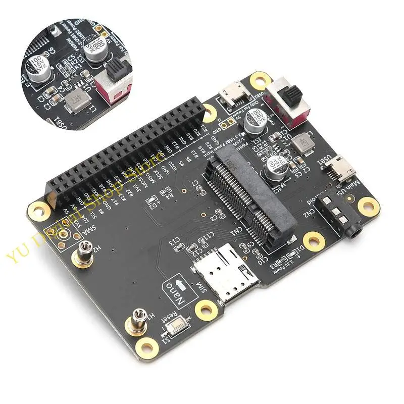 

96BA 3G/4G LTE Base Hat Computer Board to USB with Card USB2.0 to Micro USB Cable