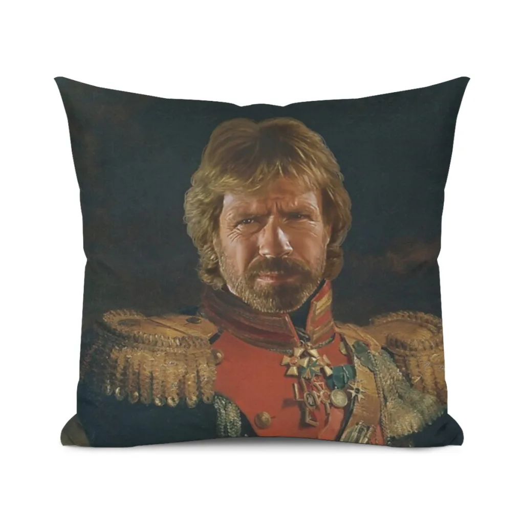 Chuck Norris - replaceface Cushion Cover  Home Decor Sofa Pillow Home Pillowcase