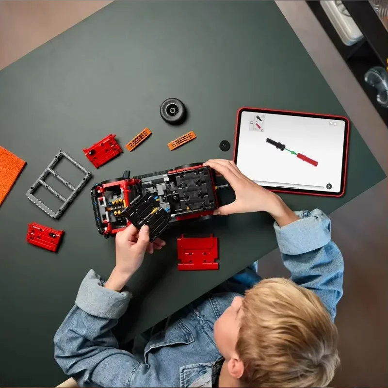 2025 943 قطعة على الطرق الوعرة التقنية سيارة رياضية نموذج اللبنات مجموعة ثابت جيب مركبة الاطفال ألعاب تعليمية الأولاد هدية عيد ميلاد #4