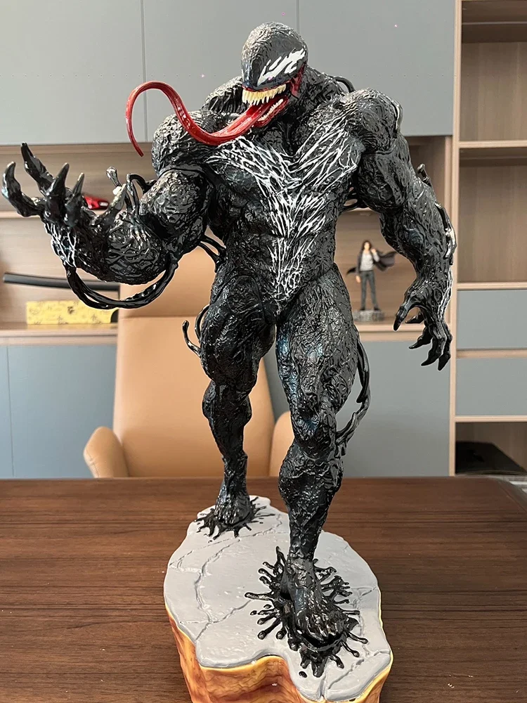 50cm Venom Figures Legends Series Action Figures Oversize Anime Spiderman Pvc Model Figurine Collection Statue Toy Birthday Gift