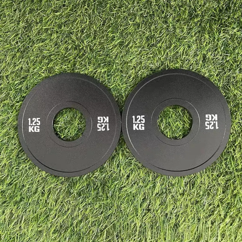 Precision Micro Weight Plate Steel Barbell Disk for Weight Lifting Home Gym Strength Workouts