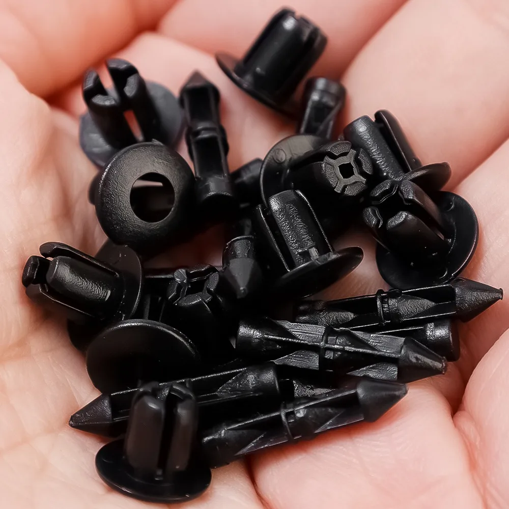 Motorcycle Fairing Clips Plastic Expansion Screw Rivets Push Pin Panel Bodywork Fasteners for Kawasaki Yamaha Suzuki Sportbike