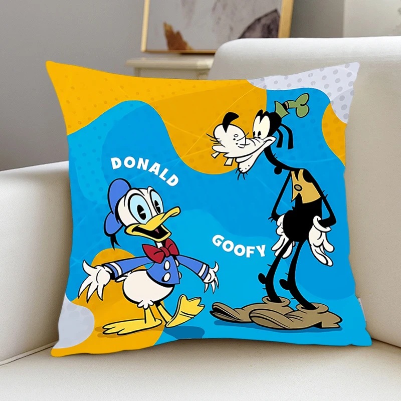 home decor Pillow Cover Donald Duck iving room 40x40 restaurant deck chair Dakimakura Throw Pillows Square Pillowcase Home Decor