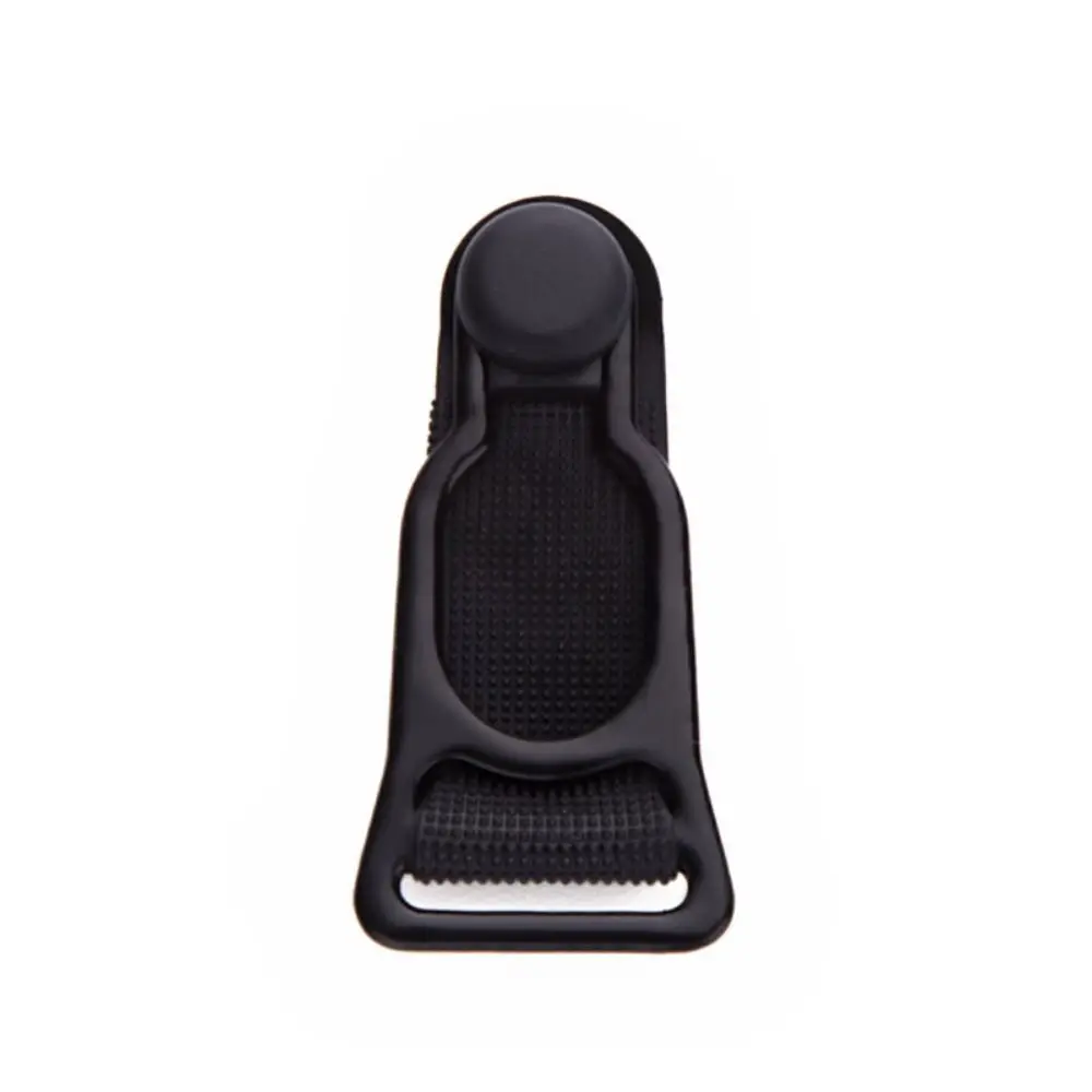 10pcs New 10/12mm Corset Leg Garter Belt Clip Black Lightweight Hosiery Stocking Grips Plastic Suspender Clips