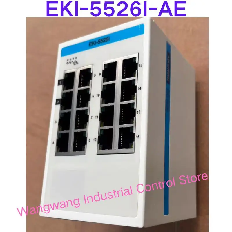 Second-hand test OK , 16 port industrial switch EKI-5526I-AE