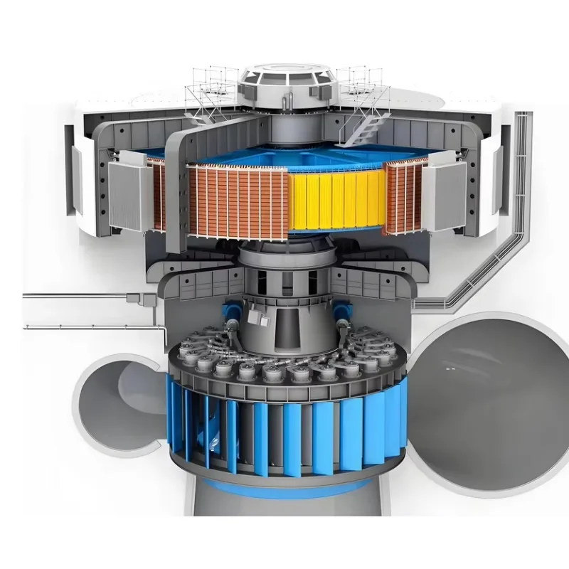 Hydraulic generator high efficiency, low noise and high power energy saving