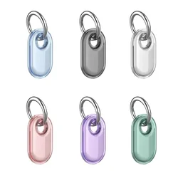 New For 2024 Galaxy SmartTag2 Key Cases Transparent Soft TPU Case Full Waterproof Protect For Samsung Galaxy Smart Tag 2 R1U1
