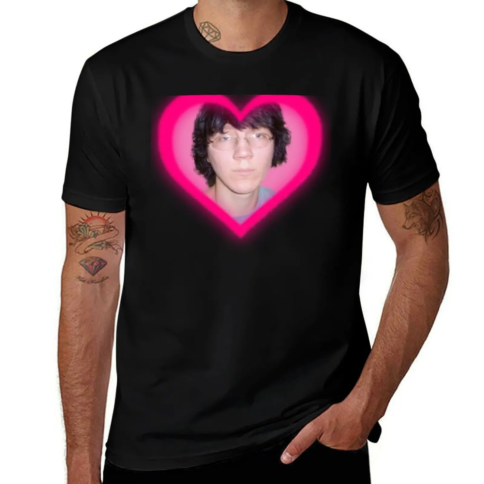 

i love paul dano T-Shirt man t shirts for men essential t shirt T-Shirt