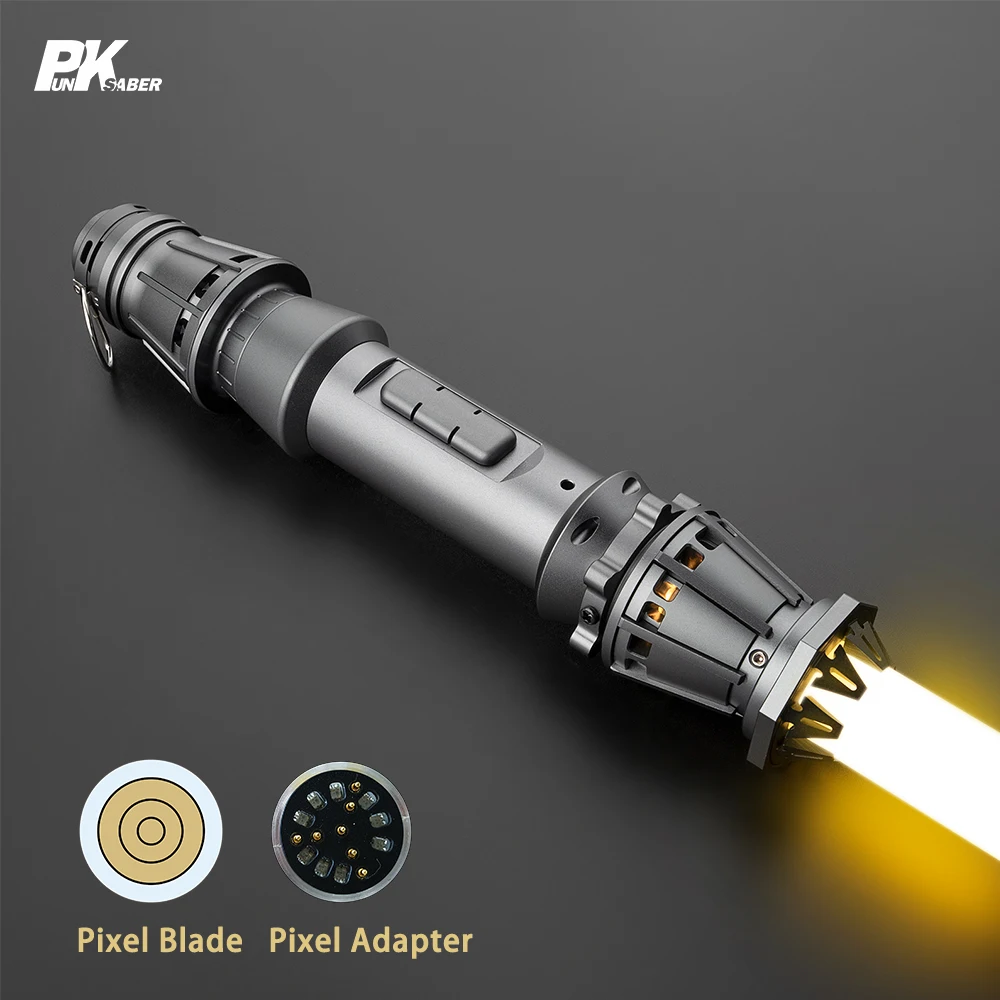 PunkSaber Lightsaber Neopixel Jedi Laser Sword Heavy Dueling Sensitive Smooth Infinite Changing Hitting Sound Light Saber Toys