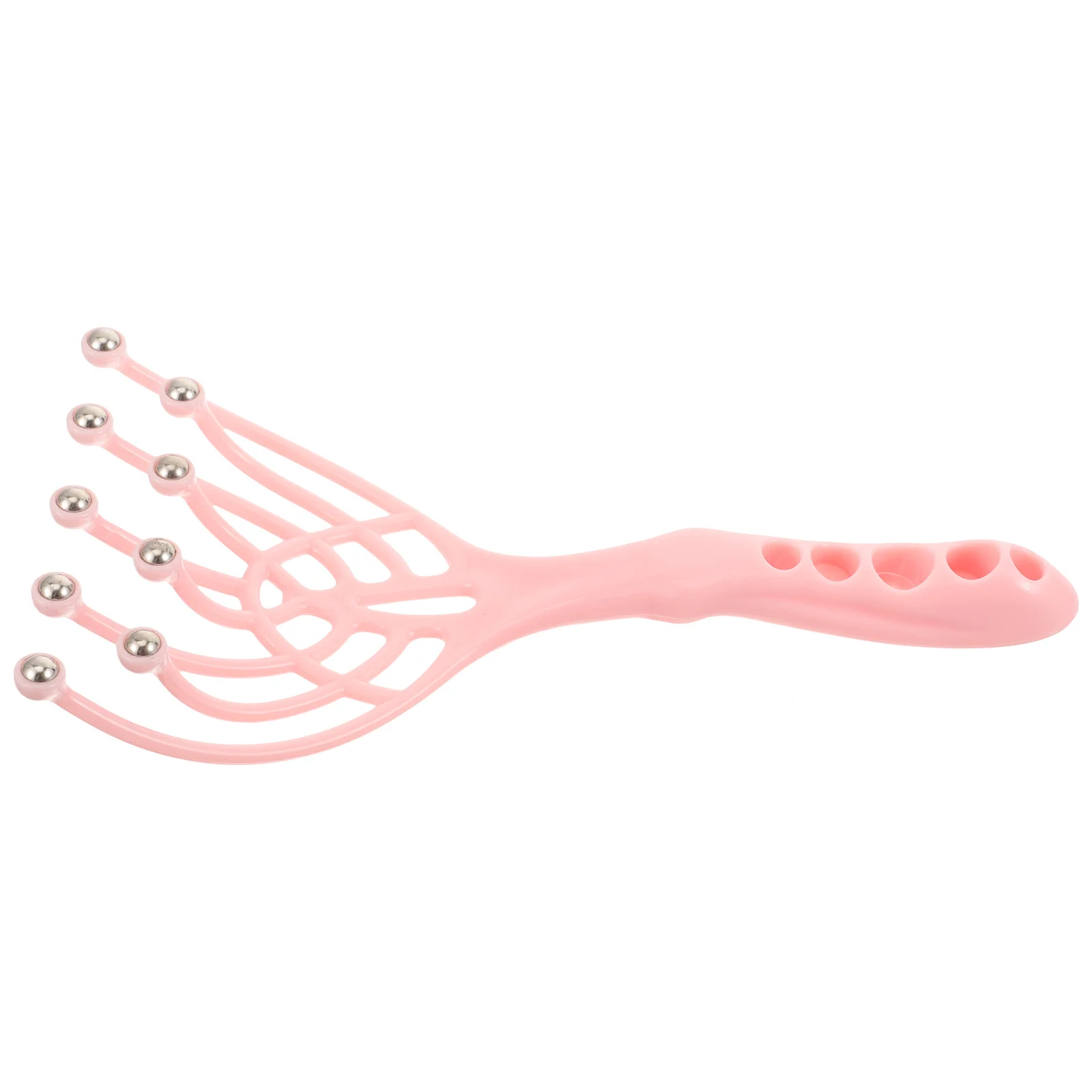 رئيس فروة الرأس مدلك مخلب الصلب الكرة أداة يدوية للشعر سميكة الرطب الجاف الأنسجة العميقة تدليك فروة الرأس أداة تدليك الشعر #6