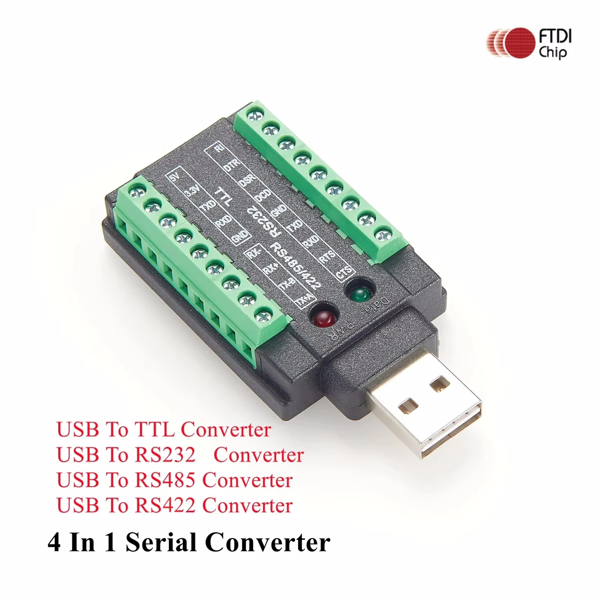 USB to RS232 RS485 RS422 TTL 4 in 1 Serial Converter with FTDI chip USB to RS232 Serial Cable USB to TTL USB to rs485 FT232RNL