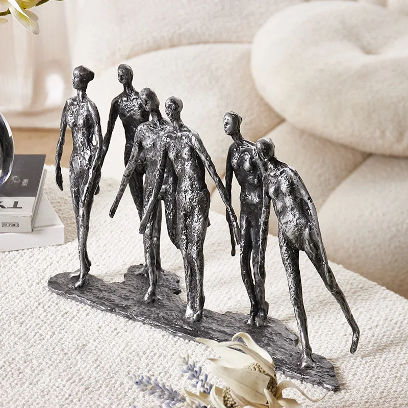 Decorative sculpture home decoration, study TV cabinet, wine cabinet
