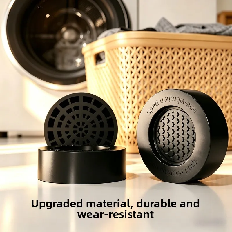 Organizer Recommended Washing Machine Base Stand - Height Riser with Anti-Slip Shockproof Pads for Stable and Quiet Operation