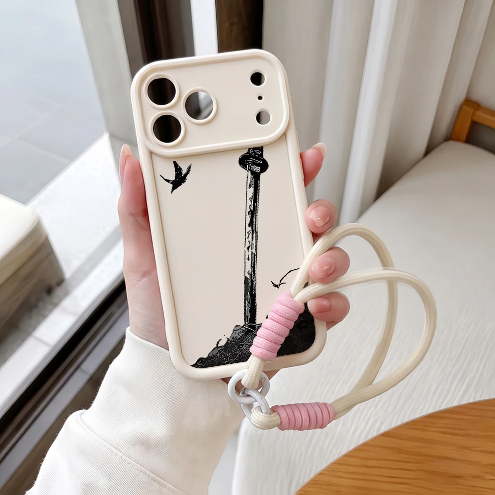 Langes Schwert Schwalben-Handyhalterung für Samsung Galaxy Note 20 S25 S26 Plus S24 S23 FE S25 S24 Ultra A57 A55 5G Silikonhülle – Detail 4
