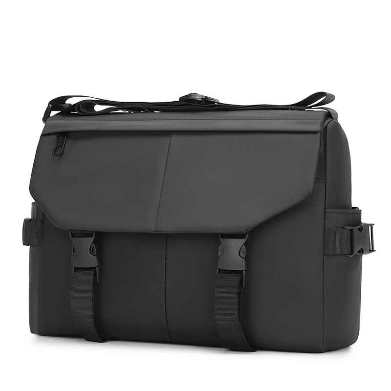 

Men's Casual Crossbody Bag Multi Compartment Storage Lightweight Oxford Shoulder Bag Fashionable Daily Messenger Bag