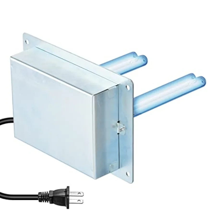 briidea U/V Light for HVAC, U/V/C Light for Air Conditioner Duct for Whole House Large Room 110V 18W