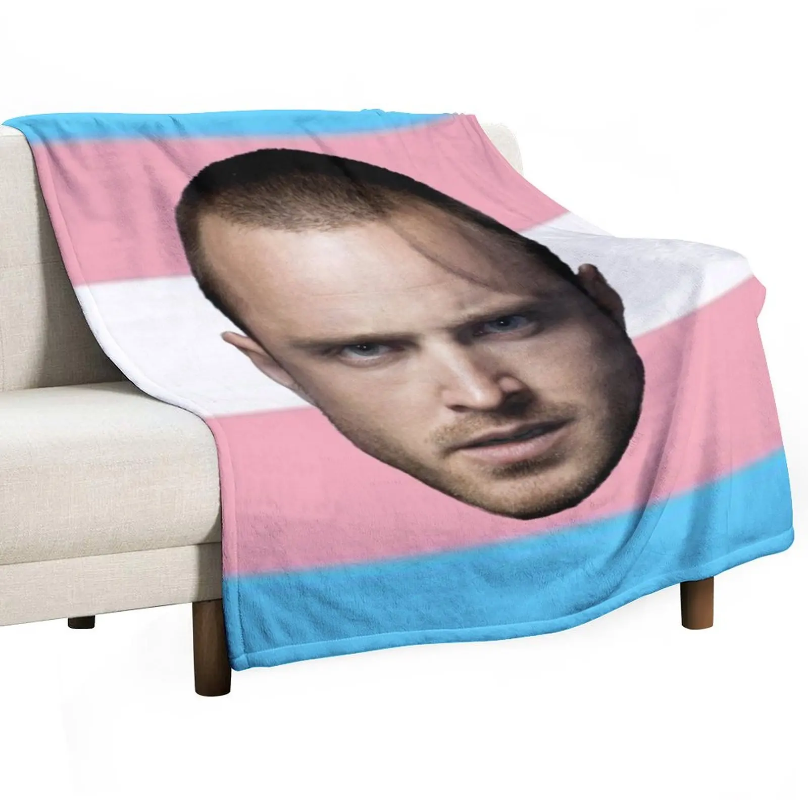 المتحولين جنسيا جيسي برايد رمي بطانية الفانيلا النسيج للطفل الأربعاء قيلولة البطانيات #1